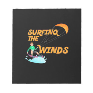 Surfing The Winds Notepad