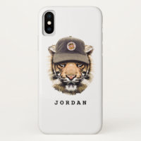 Surfing Tiger | Add Your Name