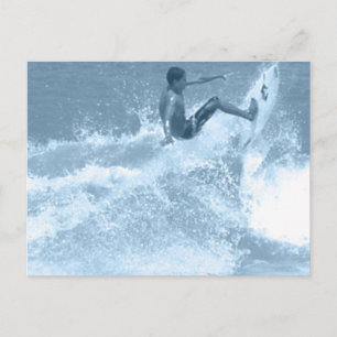Surfing Tricks Postcard