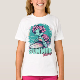 Surfing Turtle T-Shirt