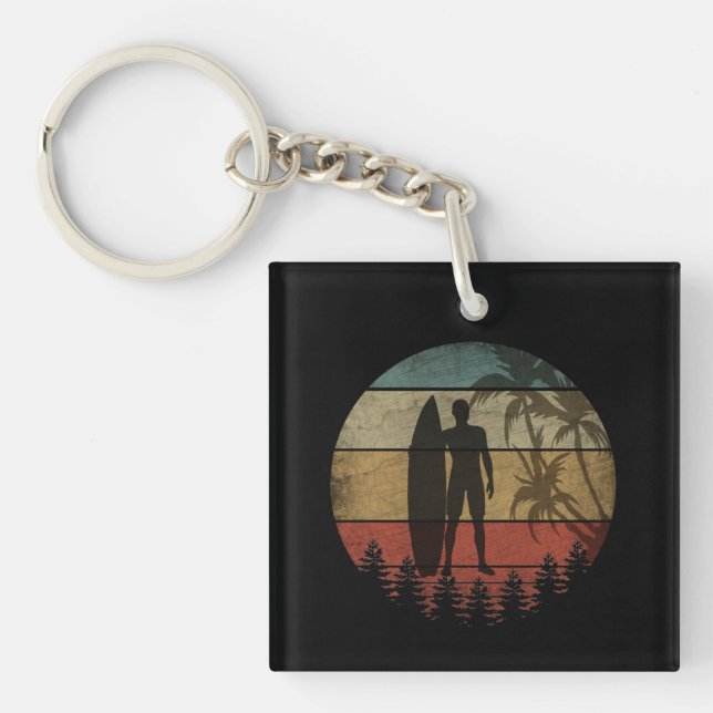 SURFING VINTAGE KEYCHAIN (Front)