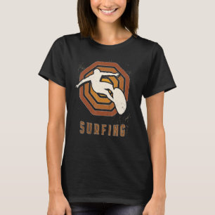 Surfing Vintage Retro Classic Sport Love T-Shirt