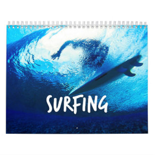 Surfing Wall Calendar