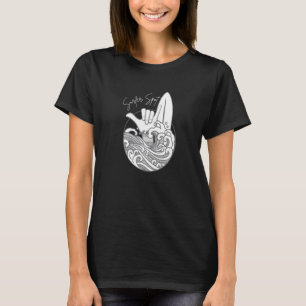Surfing Wave Surfing Surfer Water Sportsman Kite S T-Shirt