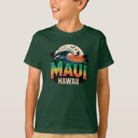 Surfing Witch on Broom Maui Hawaii Halloween