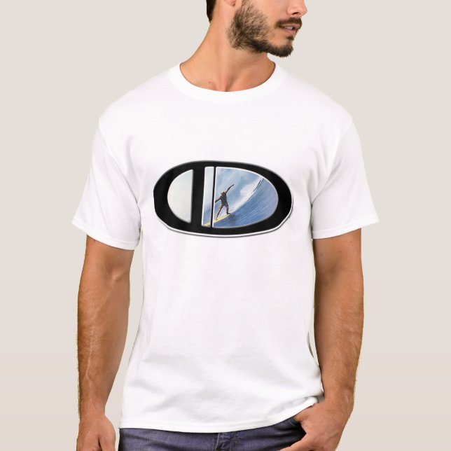 Surfing, Zero Break art T-Shirt (Front)