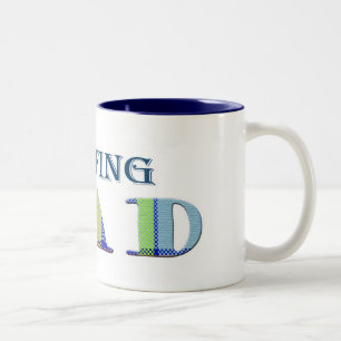 SurfingDad Two-Tone Coffee Mug