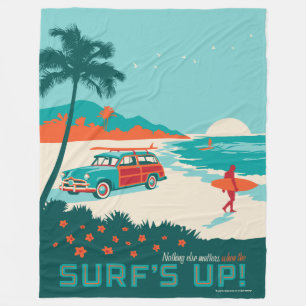 Surf's Up Fleece Blanket