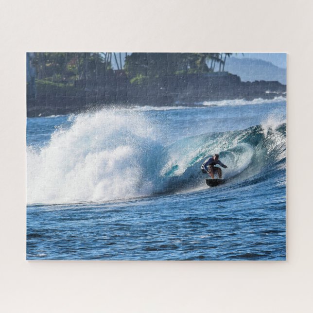 Surf's Up - Hawaii - Big Island - 16x20 - 520 pcs. Jigsaw Puzzle (Horizontal)