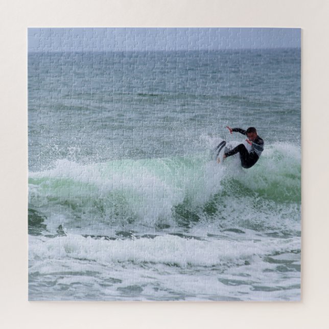 Surf's Up in Florida  - Cocoa Beach - 20x20 Jigsaw Puzzle (Vertical)