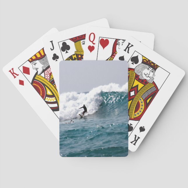 Surf's Up in Hawaii! Playing Cards (Back)