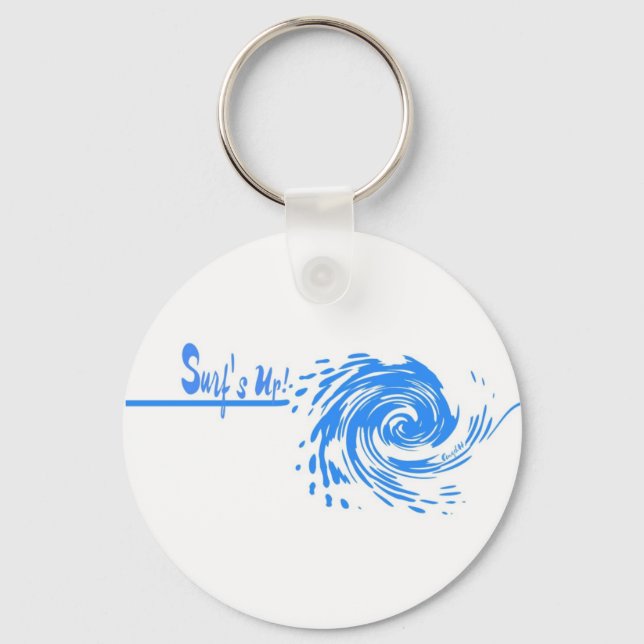 Surf's Up Keychain (Front)