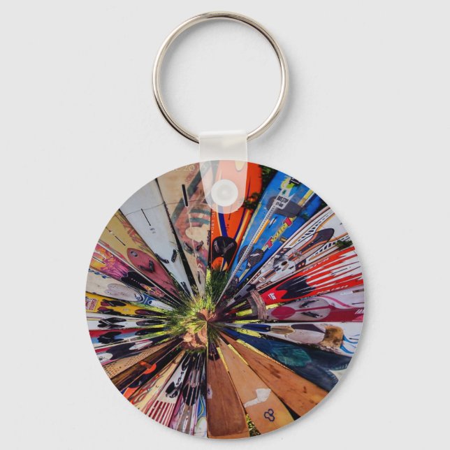 Surf's Up Keychain (Front)