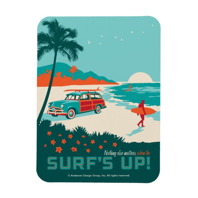 Surf's Up Magnet (Vertical)