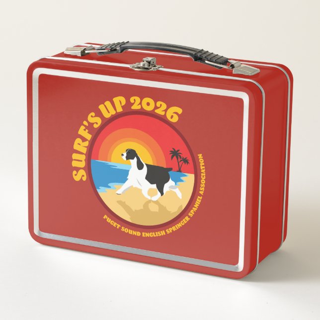 Surfs Up Metal Lunch Box ESS (Front)