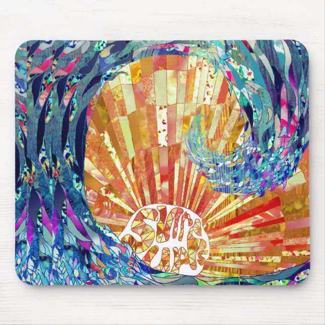 Surfs Up Mouse Pad (Front)