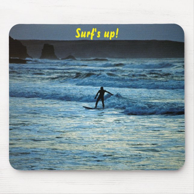 Surf's up mouse pad (Front)