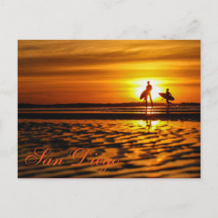 Surfs up postcard