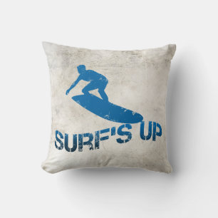 Surf's Up Throw Pillow