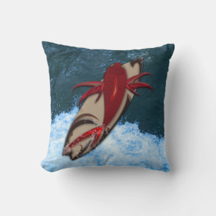 Surf's Up Throw Pillow