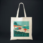 Surf's Up Tote Bag<br><div class="desc">Anderson Design Group is an award-winning studio in Nashville, Tennessee. Founder Joel Anderson and his team of talented artists love to create classic-looking poster designs. ADG prints are often mistaken for vintage posters created in the early to mid-20th Century. That’s because Anderson Design Group goes to great lengths to create...</div>