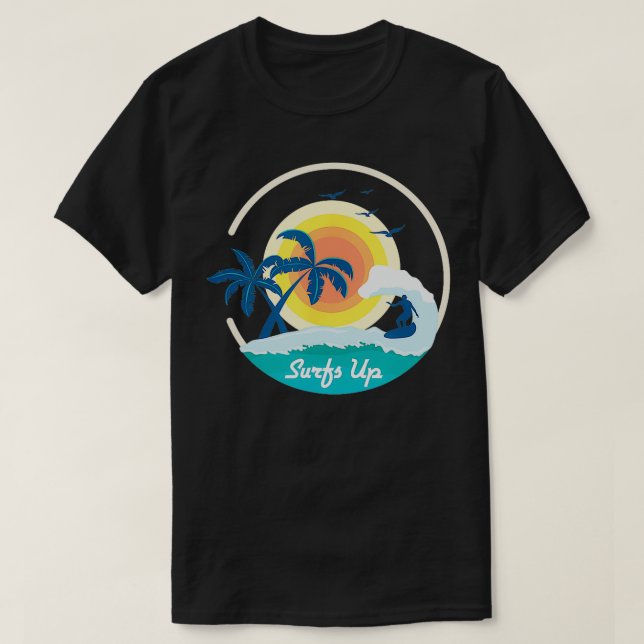 Surfs Up Tshirt (Design Front)
