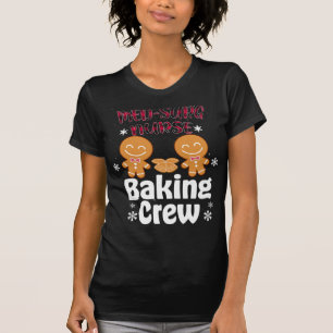 Surg Nurse Baking Crew family matching Christmas T-Shirt