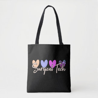 Surg Scrub Tech Surgical Technician Technologist Tote Bag