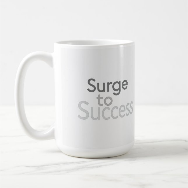 Surge to Success  Coffee Mug (Left)