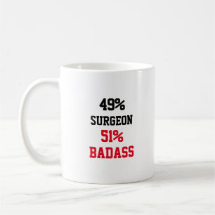 Surgeon Badass Coffee Mug