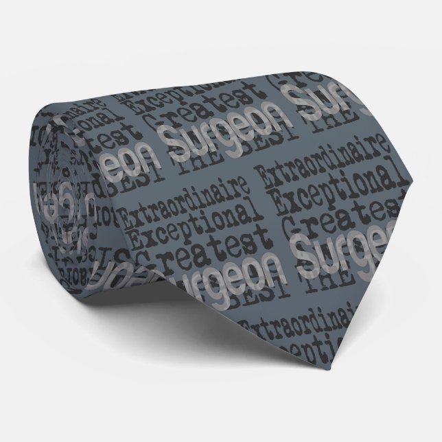 Surgeon Extraordinaire Tie (Rolled)
