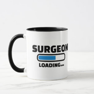 Surgeon loading mug