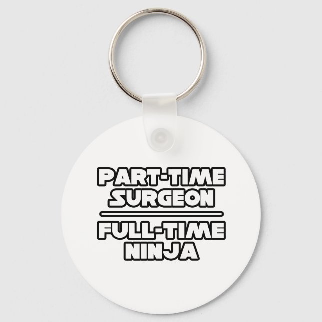 Surgeon...Ninja Keychain (Front)