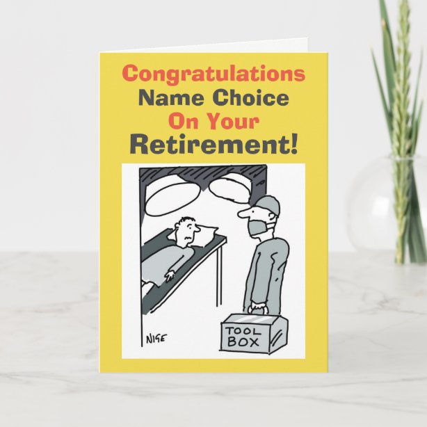 Doctor Retirement Cards, Greeting Cards & More Zazzle CA