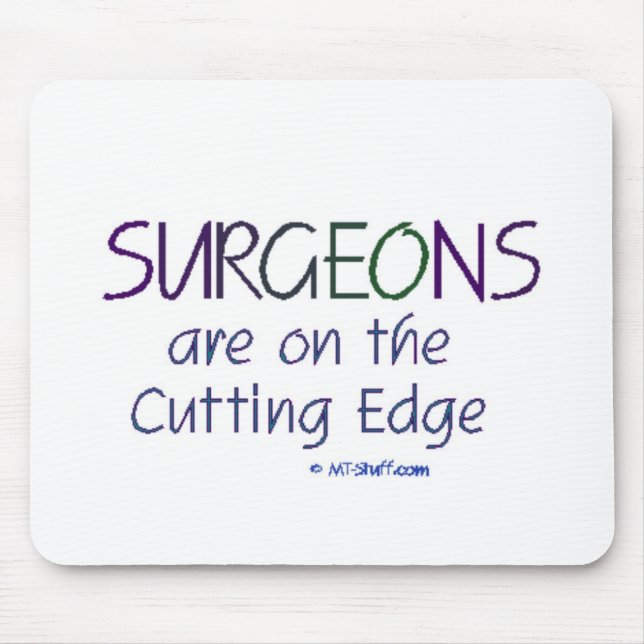Surgeons - Cutting Edge Mouse Pad (Front)