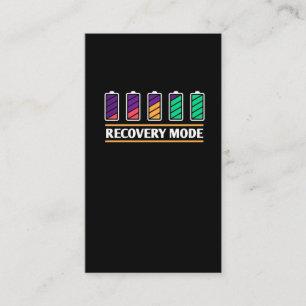 Surgery Recovery Mode Battery Operation Business Card