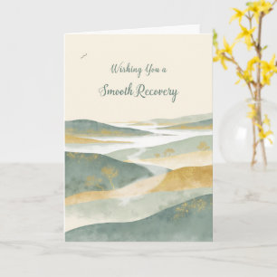 Surgery Recovery Wishing Smooth Recovery Landscape Card