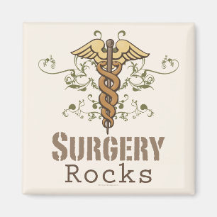 Surgery Rocks Surgeon Magnet