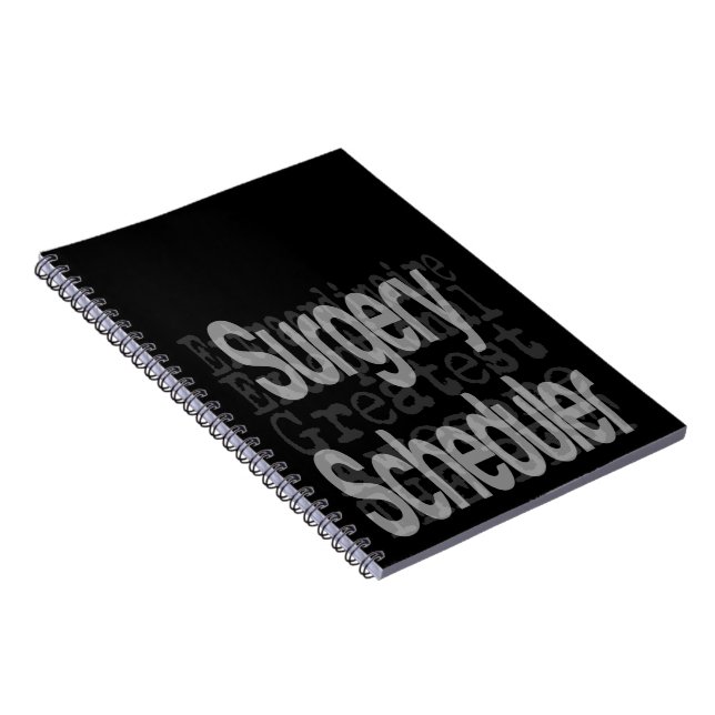 Surgery Scheduler Extraordinaire Notebook (Right Side)