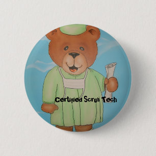 Surgery tech gifts 2 inch round button