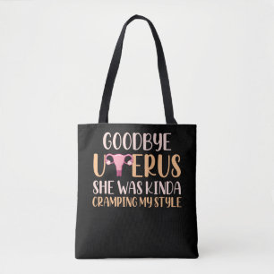 Surgery Uterus Removal Hysterectomy Recovery Tote Bag