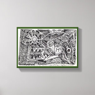 Surgical Implant (Interface Me) Technology Canvas Print