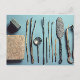 Surgical instruments postcard