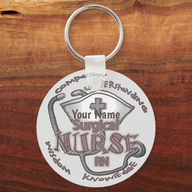Surgical Nurse Axiom Keychain (Front)