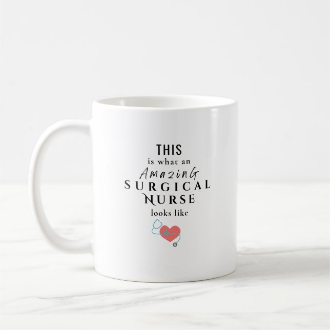 Surgical Nurse Coffee Mug (Left)