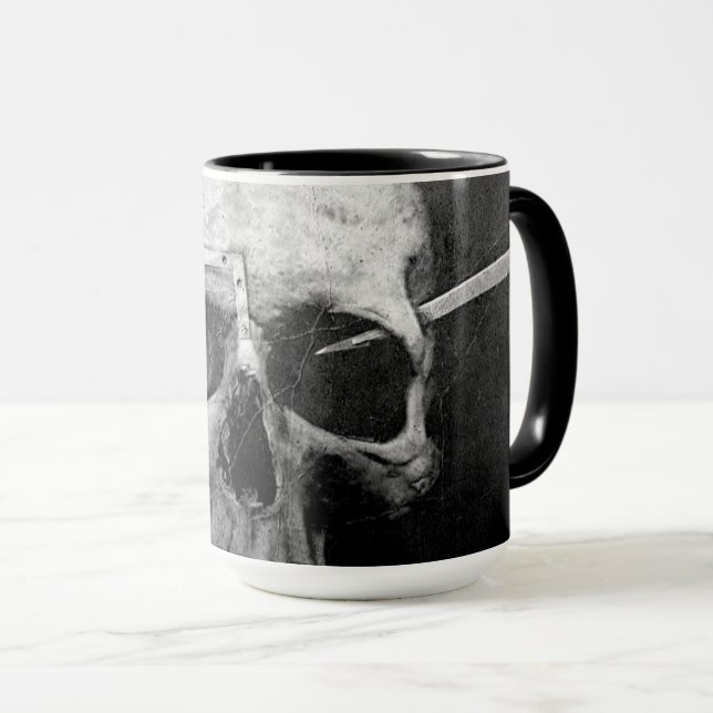 Surgical Skull Mug (Front Right)