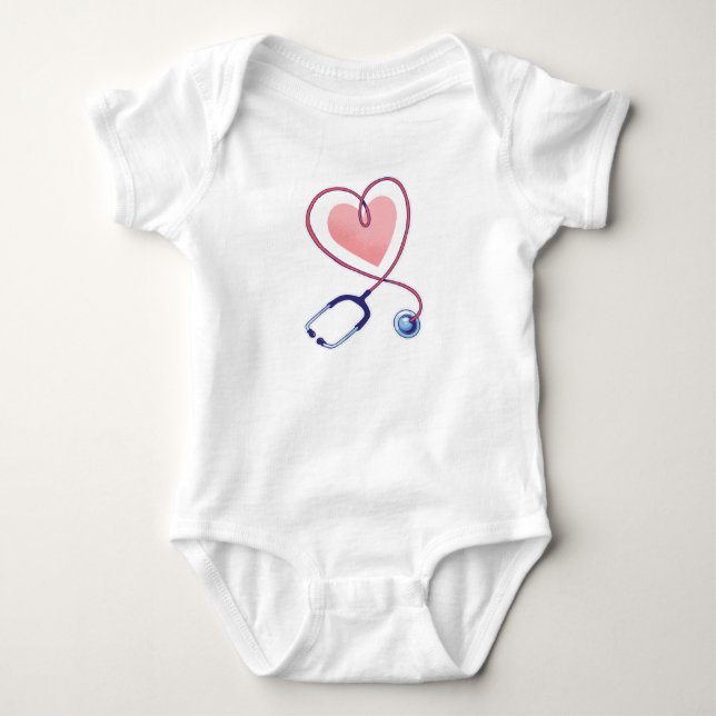 Surgical Tech Baby Bodysuit (Front)