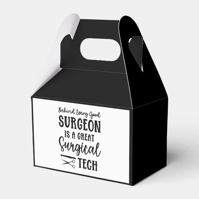 Surgical Tech | Surgical Technologist Appreciation Favor Box (Front Side)