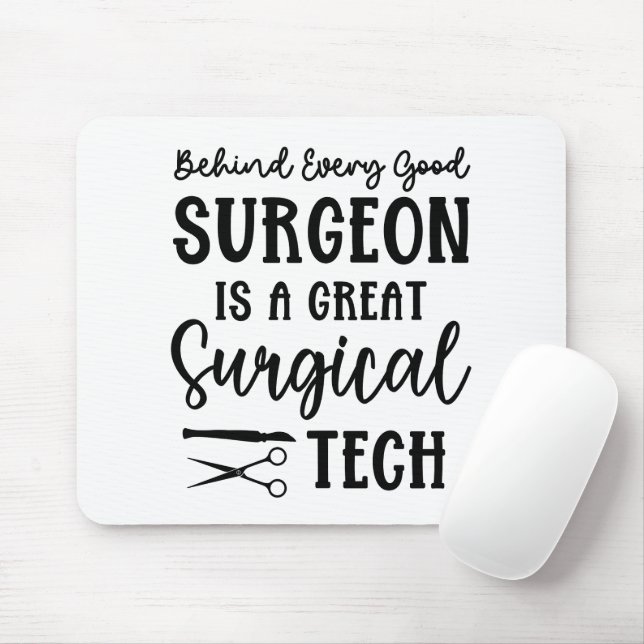 Surgical Tech | Surgical Technologist Appreciation Mouse Pad (With Mouse)