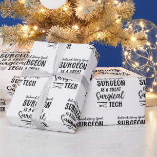 Surgical Tech Surgical Technologist Appreciation Wrapping Paper